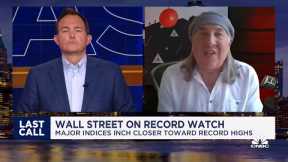 Wall Street on record watch: Major stock averages inch closer toward record highs