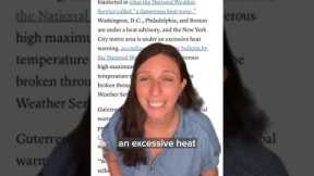 July is officially the hottest month ever #Shorts