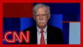 John Bolton weighs in on Trump's arrest and arraignment