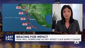 Expect delays, backlogs, and shortages in grocery stores due to Hurricane Hilary: Resilinc CEO