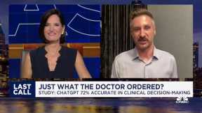 Study finds ChatGPT is 72% accurate in clinical decision-making