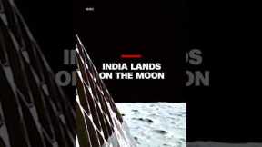 See moment India becomes 4th country to land on the moon