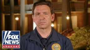 Florida Gov. DeSantis speaks to Hannity on Hurricane Idalia's response efforts