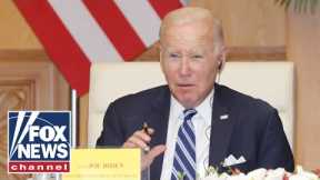 Biden tells reporters he's 'going to bed'