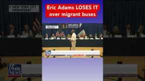 Liberal NYC Mayor: ‘MAD MAN’ Abbott is to blame for the migrant crisis #shorts