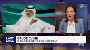 Saudi Energy Minister defends oil production cuts, says cuts aren't meant to raise prices
