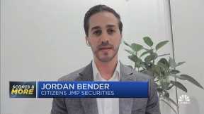 DraftKings and Flutter have the time advantage for NFL gambling, says JMP's Jordan Bender