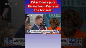 Karine Jean-Pierre GRILLED: Why is Biden treated like a baby? #shorts