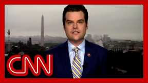 Why Gaetz doesn't regret ousting McCarthy, even amid Israel-Hamas conflict