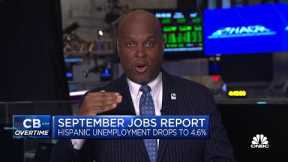 Hispanic unemployment dips to 4.6% in September