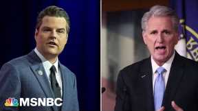 Rep. Gaetz files motion to oust Speaker McCarthy