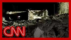 Dozens killed in Russian attack on Ukrainian village. CNN reports from the scene