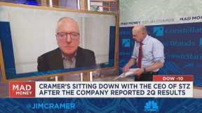 Constellation Brands CEO Bill Newlands sits down with Jim Cramer
