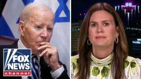 'Disastrous' Biden policies have emboldened our enemies: Sarah Huckabee Sanders