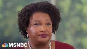 'No one is above the law': Stacey Abrams speaks out on Trump GA indictment for first time