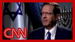 Israel's president: Hamas' 'passive-aggressive' approach is an attempt to drive Israel 'crazy'