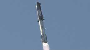 SpaceX's Starship rocket reaches space but is intentionally destroyed mid-flight