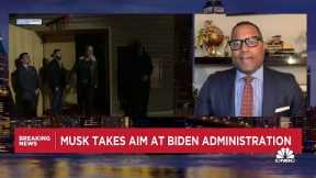 Musk 'sticking middle finger up' at the law is why he wasn't invited to White House: Gordon Johnson