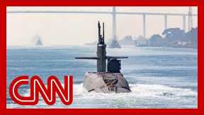 In rare announcement, US says guided missile sub has arrived in Middle East
