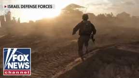 IDF footage shows Israeli military raiding Hamas commander's headquarters