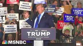 Alarming language from Trump as he ramps up 2024 campaign
