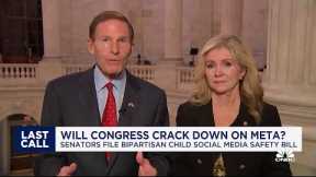 Sen. Blumenthal and Sen. Blackburn discuss the bipartisan child social media safety bill