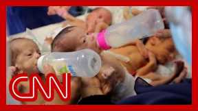 Mothers reunite with newborn babies evacuated from a Gaza hospital