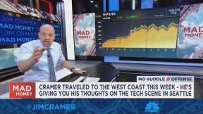 Jim Cramer shares his take on Seattle's tech scene