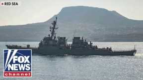 Iranian warship reportedly enters Red Sea, putting global trade at risk