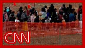 Tensions at the border grow as the number of migrant apprehensions drops significantly