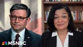 'Same menu with a different waiter': Rep. Jayapal on Republican chaos in Congress