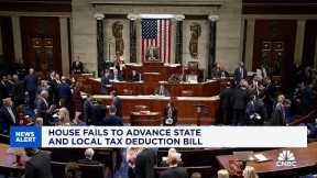 House of Representatives shoots down state and local tax deduction bill
