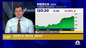 Merck results beat expectations as top drugs Keytruda, Gardasil post strong sales