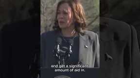 VP Kamala Harris calls for 'an immediate ceasefire' in the Israel-Hamas war