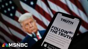 Stephanie Ruhle reveals why Truth Social's falling stock price is no laughing matter