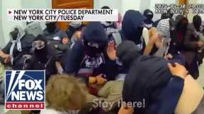 Bodycam video shows moment NYPD breached Columbia University building