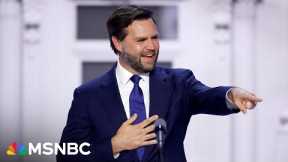 JD Vance casts himself as champion of the working class in VP nominee acceptance speech