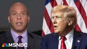 'Deflect and divide': Booker says Trump's NABJ comments are an outrageous attempt to distract