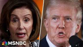Pelosi describes Donald Trump's first day cold dose of reality