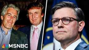‘Desperate lengths’? House Speaker claims Trump was an FBI informant in the Epstein case