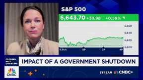 'There's a lot at risk' if government shuts down, says Morgan Stanley's Monica Guerra