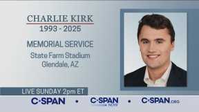 Charlie Kirk Memorial Service in Glendale, AZ