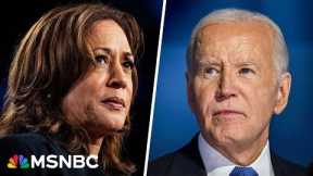 Would it have been ‘self-serving’ for Harris to ask Biden to drop from the 2024 race earlier?