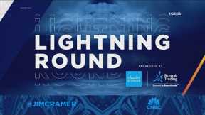 Lightning Round: I'm not backing down on American Electric, says Jim Cramer