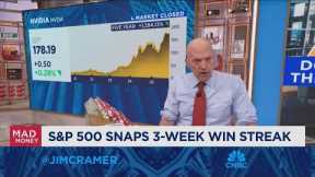 I think you should stop being swayed by AI negativity, says Jim Cramer