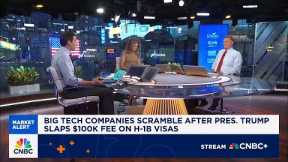 Tech companies scramble after Trump slaps $100,000 fee on H-1B visas