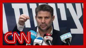 Israeli finance minister suggests real estate ‘bonanza’ in Gaza after war