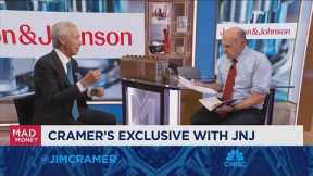 Watch Jim Cramer's interview with Johnson & Johnson CEO Joaquin Duato