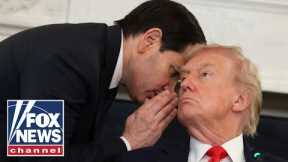 SCOOP: Doocy reveals urgent note Rubio sent Trump during roundtable