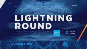 Lightning Round: I am a buyer of Carnival Corporation, says Jim Cramer